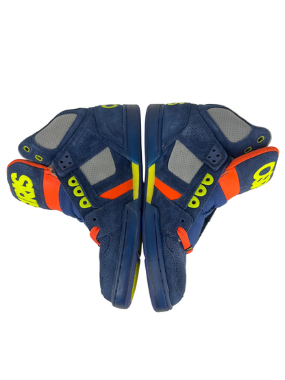 Osiris NYC 83 Navy Grey Orange US Mens Size 9.5 Shoes