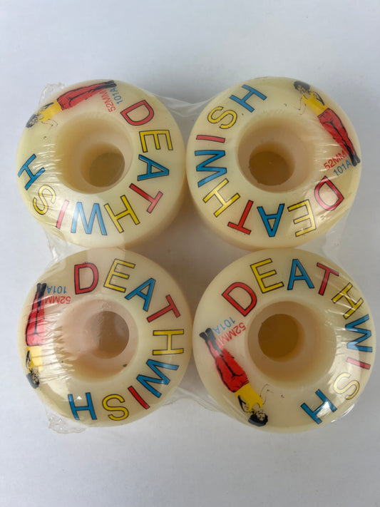 Deathwish Lady Natural Multi Size 52MM 101A Duro Vintage NOS Wheels