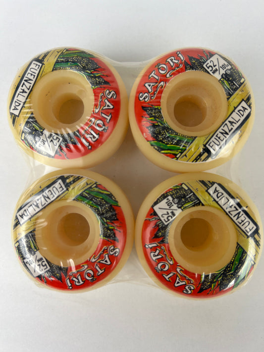 Satori Movement Danny Fuenzalida Corn Cobs Red Yellow Multi Size 52MM 101A Duro Vintage NOS Wheels