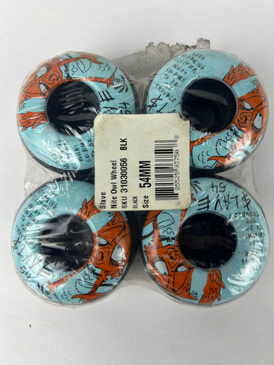 $lave Good Morning Officer Nite Owl Black Lt Blue Orange Size 54MM Vintage NOS Wheels