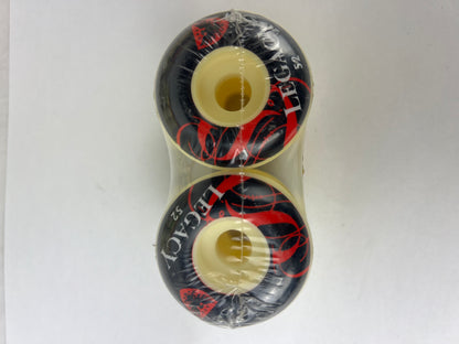 Legacy Black White Red Size 52MM Vintage NOS Wheels