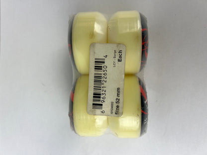 Legacy Black White Red Size 52MM Vintage NOS Wheels