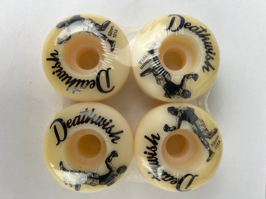 Deathwish Boxer Black Natural Size 52MM 101A Vintage NOS Wheels