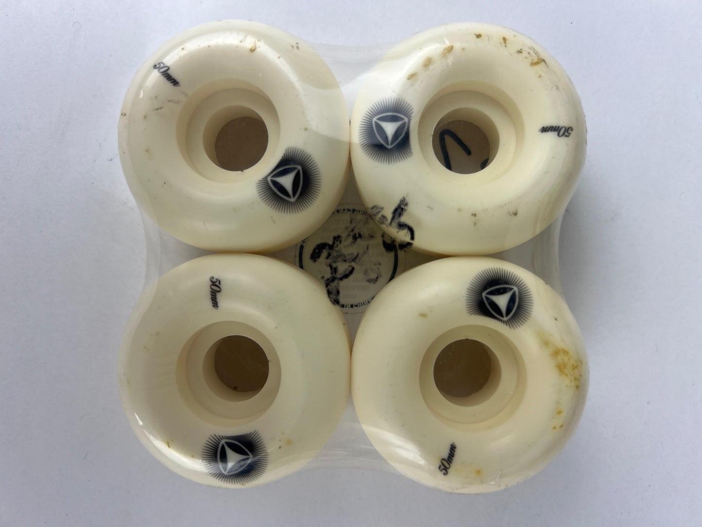 Active Active Logo Black White Size 50MM Vintage NOS Wheels