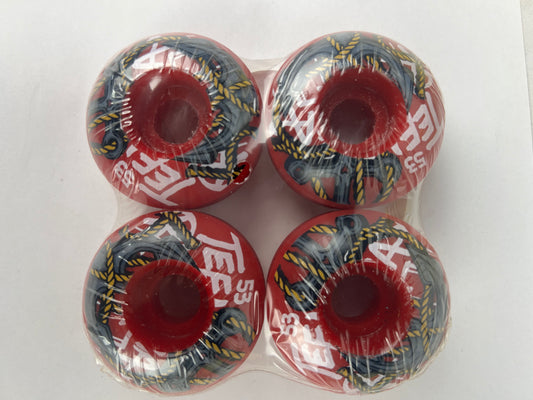 Teenage Runaway Anchor Red Black Grey Brown Size 53MM Vintage NOS Wheels