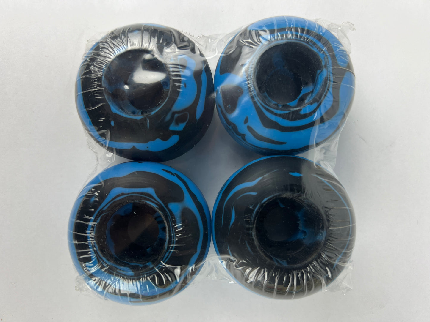 Baker Baker Logo Tye Dye Swirls Blue Green Black  Size 52MM Vintage NOS Wheels