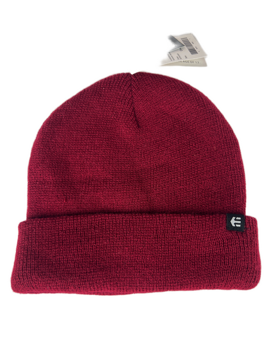 Etnies Runaway Burgundy One Size Fits All Vintage Beanie
