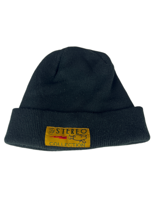 Stereo Sound Agency The Stereo Collection Laser Gun Black Red Gold One Size Fits All Vintage Beanie