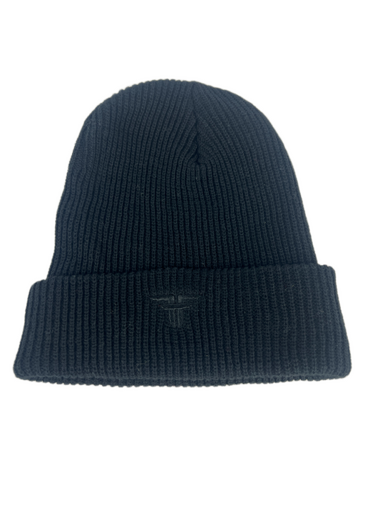 Fallen Jamie Thomas Chief Black Black Fallen Logo One Size Fits All Vintage Beanie 2003