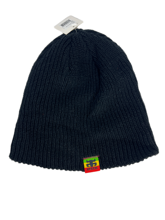 Ipath Watch Cap Black Red Yellow Green Rasta One Size Fits Most Vintage Beanie 1999