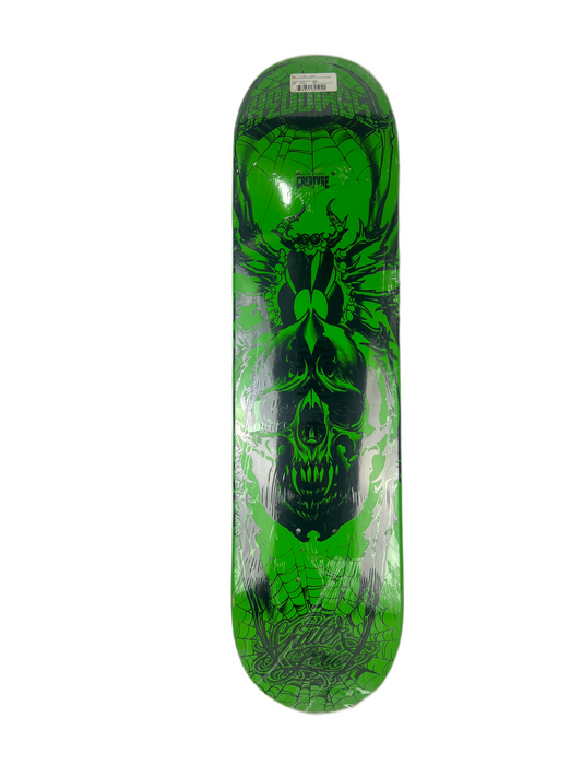 Creature Neil Heddings Fiend Powerply Black Green Size 7.8" Vintage NOS Deck