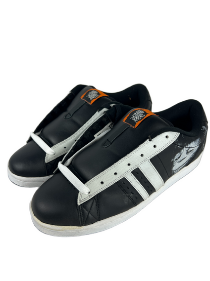Lakai Marc Johnson MJ3 LTD Wild Things Black White Leather US Mens Size 10.5 Classic Shoes