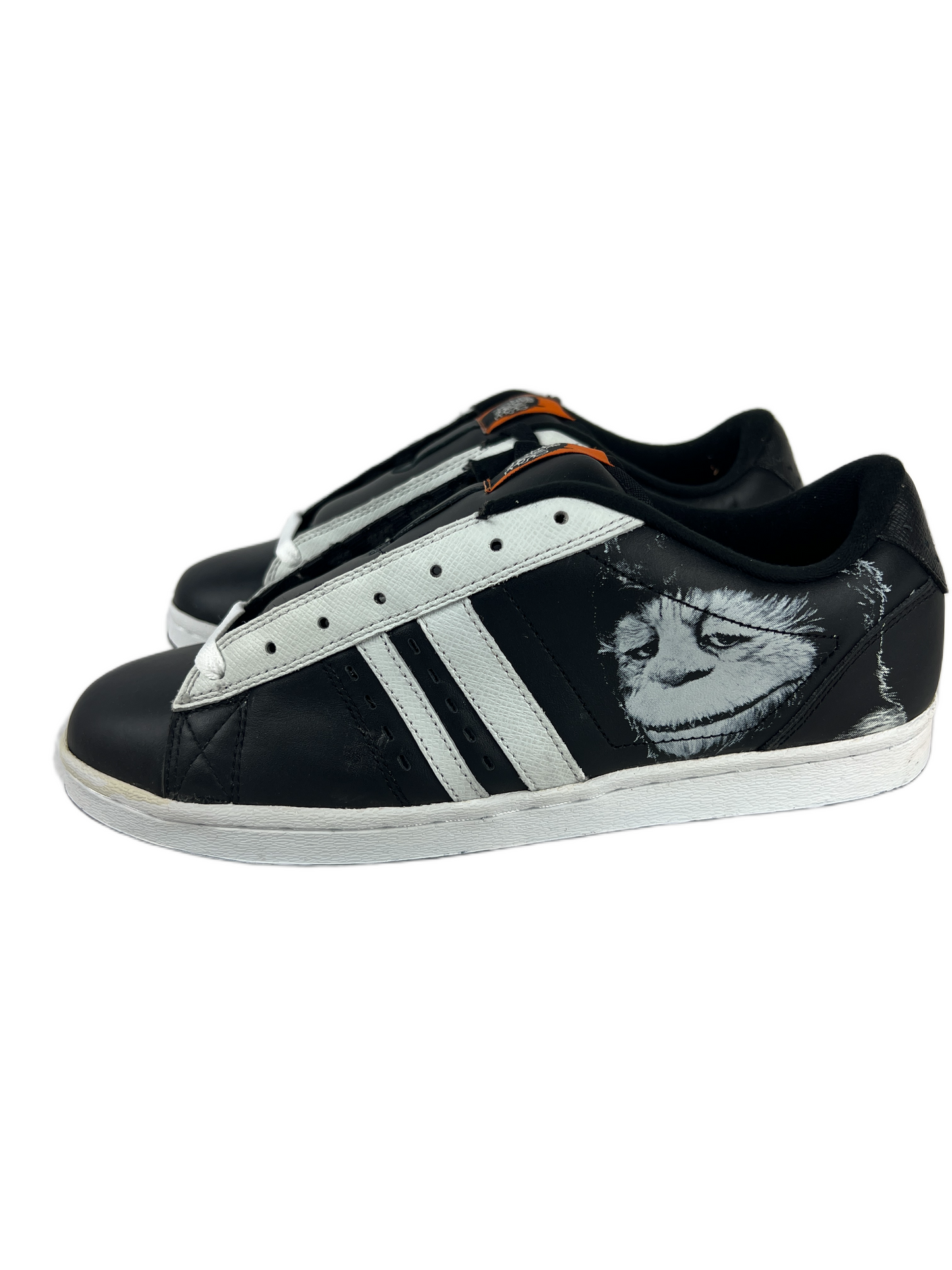 Lakai Marc Johnson MJ3 LTD Wild Things Black White Leather US Mens Size 10.5 Classic Shoes