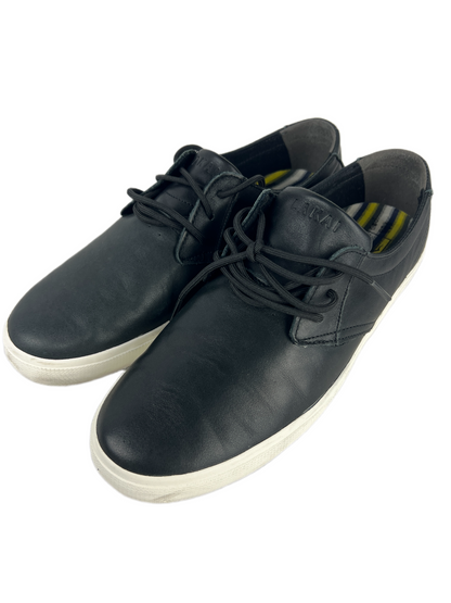Lakai Marc Johnson MJ Black Leather US mens Size 10 Classic Shoes