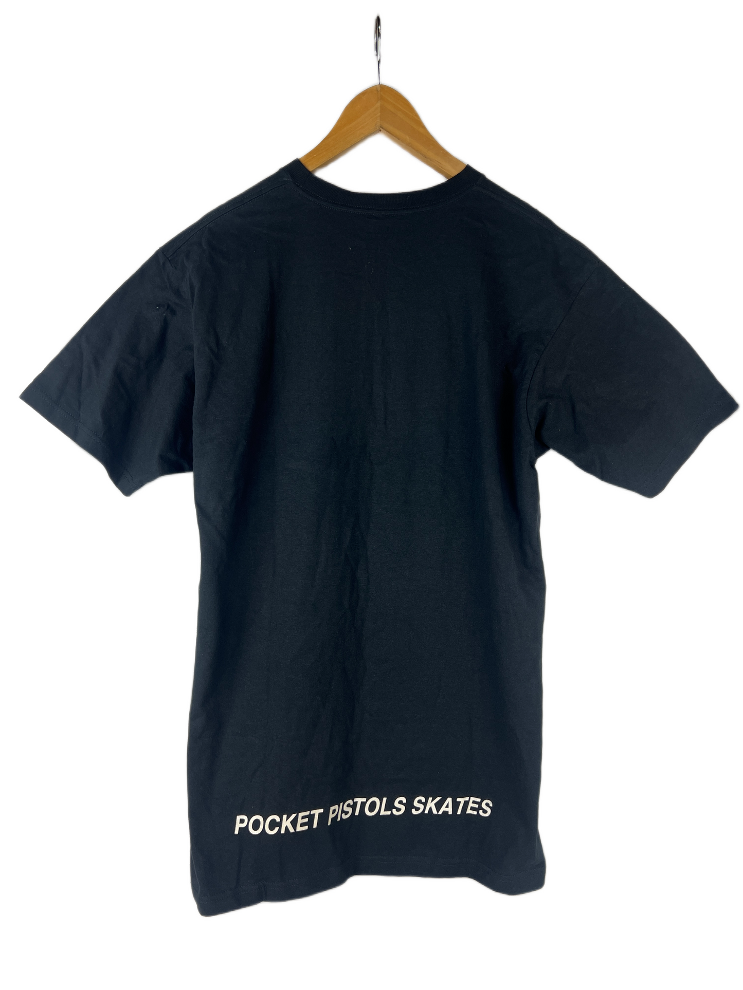 Pocket Pistols Skates PPS Black Off White Size L S/s Vintage Shirt