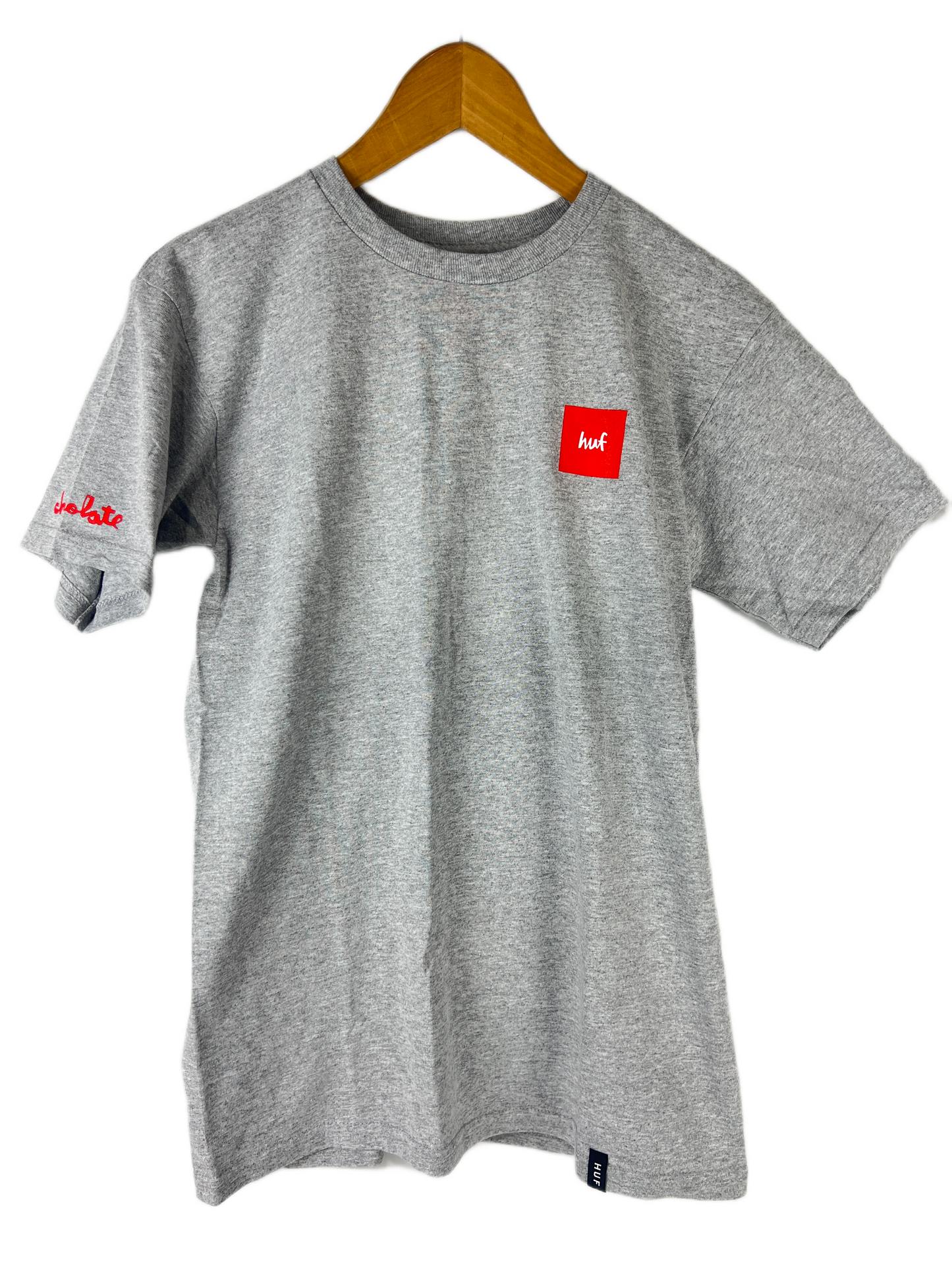 Chocolate Keith Hufnagel HUF SFPD Cruiser Grey Red Black Size S S/s Vintage Shirt