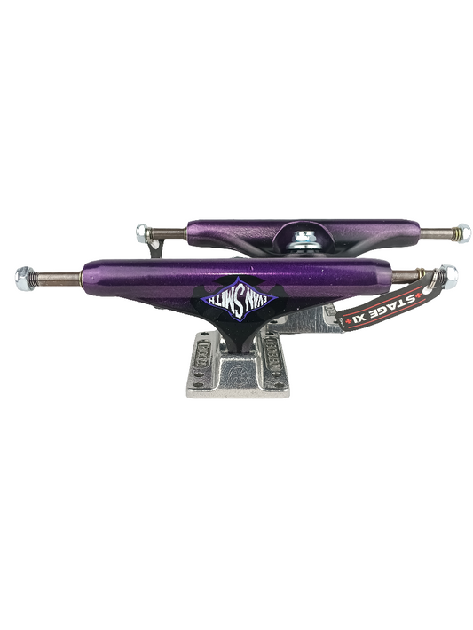 Independent Evan Smith Warped Cross Purple Silver White 144 Stage 11 Vintage NOS Trucks