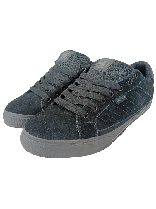 DVS Refresh Black Suede Reflective Mens Size 11.5 Shoes