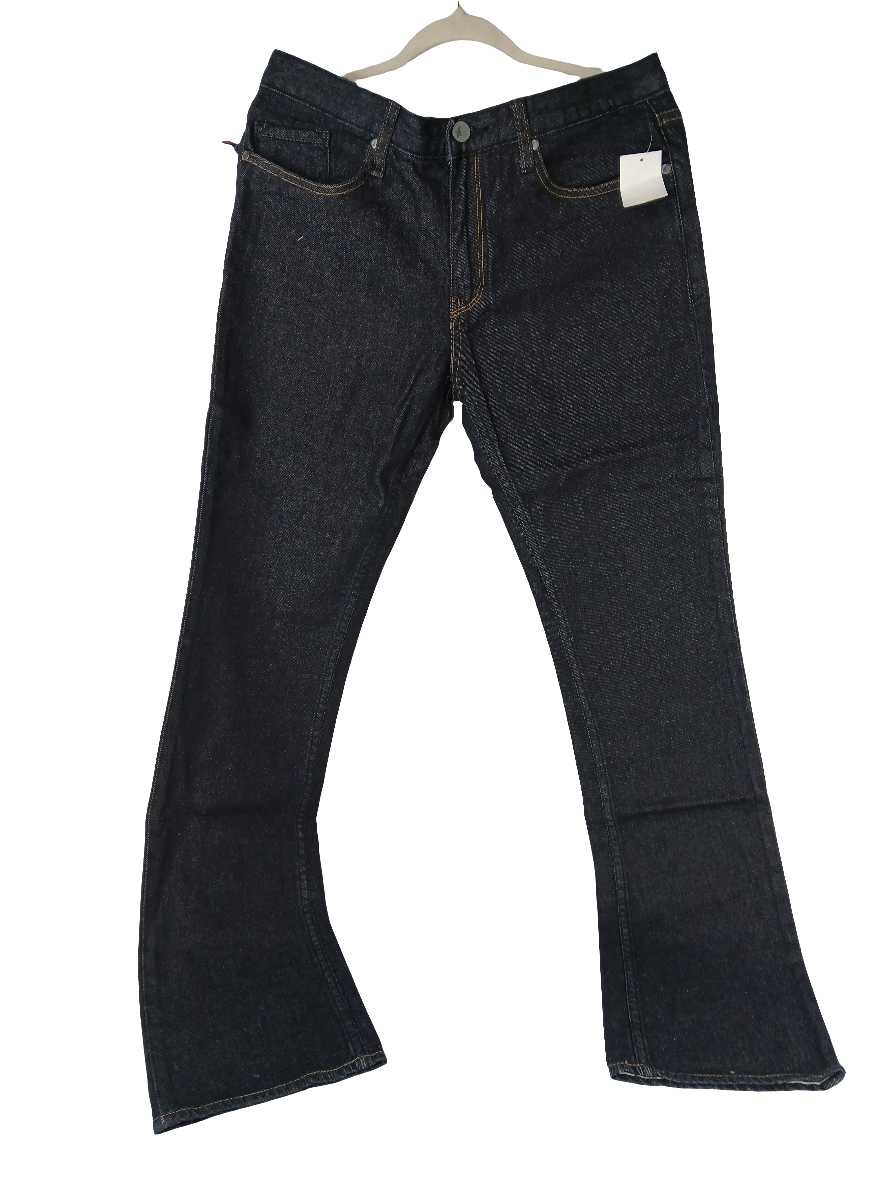 Altamont Andrew Reynolds Signature Wilshire Fit Dark Black Denim Size 32 Waist 34 Length Vintage Jeans