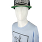 Fourstar Black Silver Grey Vintage NOS Snapback Hat