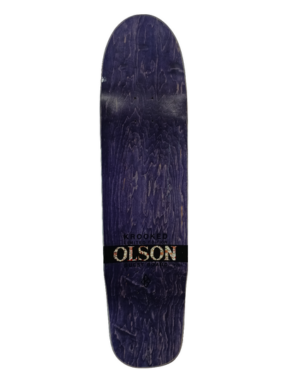 Krooked Steve Olson Suck It Marlboro Limited Edition Guest Board Red White 8.38" Vintage NOS Deck