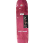 Chocolate Jerry Hsu Pink Woodgrain Red White Size 8.125" Vintage NOS Deck