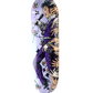 Paisley Skates Prince Purple Multi Screen Printed Size 9.00 Vintage NOS Shaped Deck