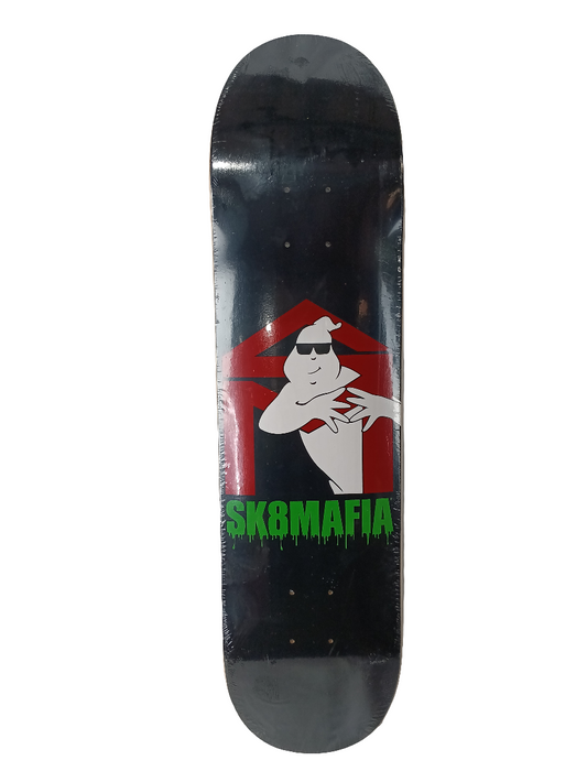 Sk8 Mafia Ghost Busters Graphic Black Multi Color Size 7.75 Skateboard Deck