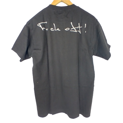 Independent Fausto Vitello Iron Cross Black Grey Mens Size Medium S/s Shirt