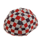 New Era Altamont 59Fifty Red Navy Checkered Size 7 3/8 Vintage Hat