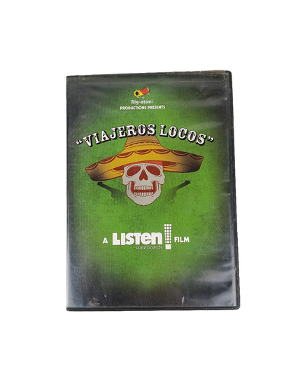 Listen Skateboards Viajeros Locos 2007 Sealed DVD Video