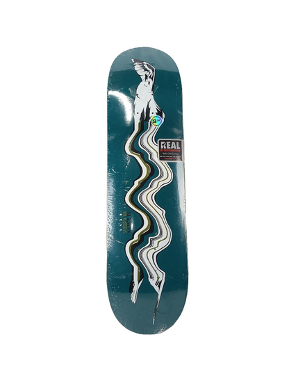 Real Mason Wong Guest Bird Teal White Black Size 8.38 Skateboard Deck