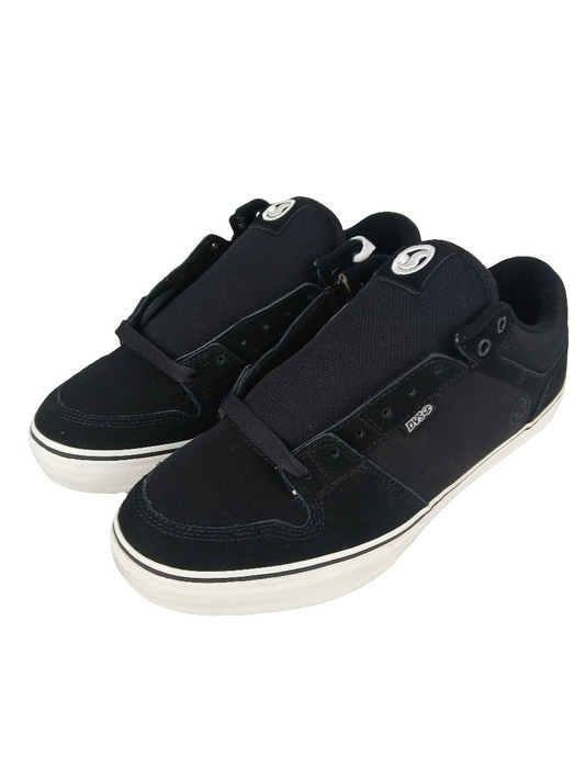 DVS Zered Bassett Zered Low Black Suede US Mens Size 10.5 Shoes