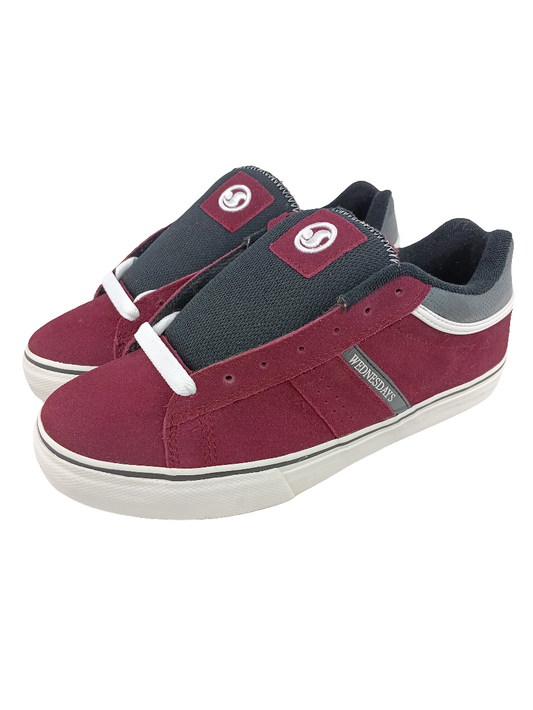 DVS Berra 3 CT Steve Berra X Berrics X Wednesdays with Reda Maroon Suede Size 7.5 Shoes