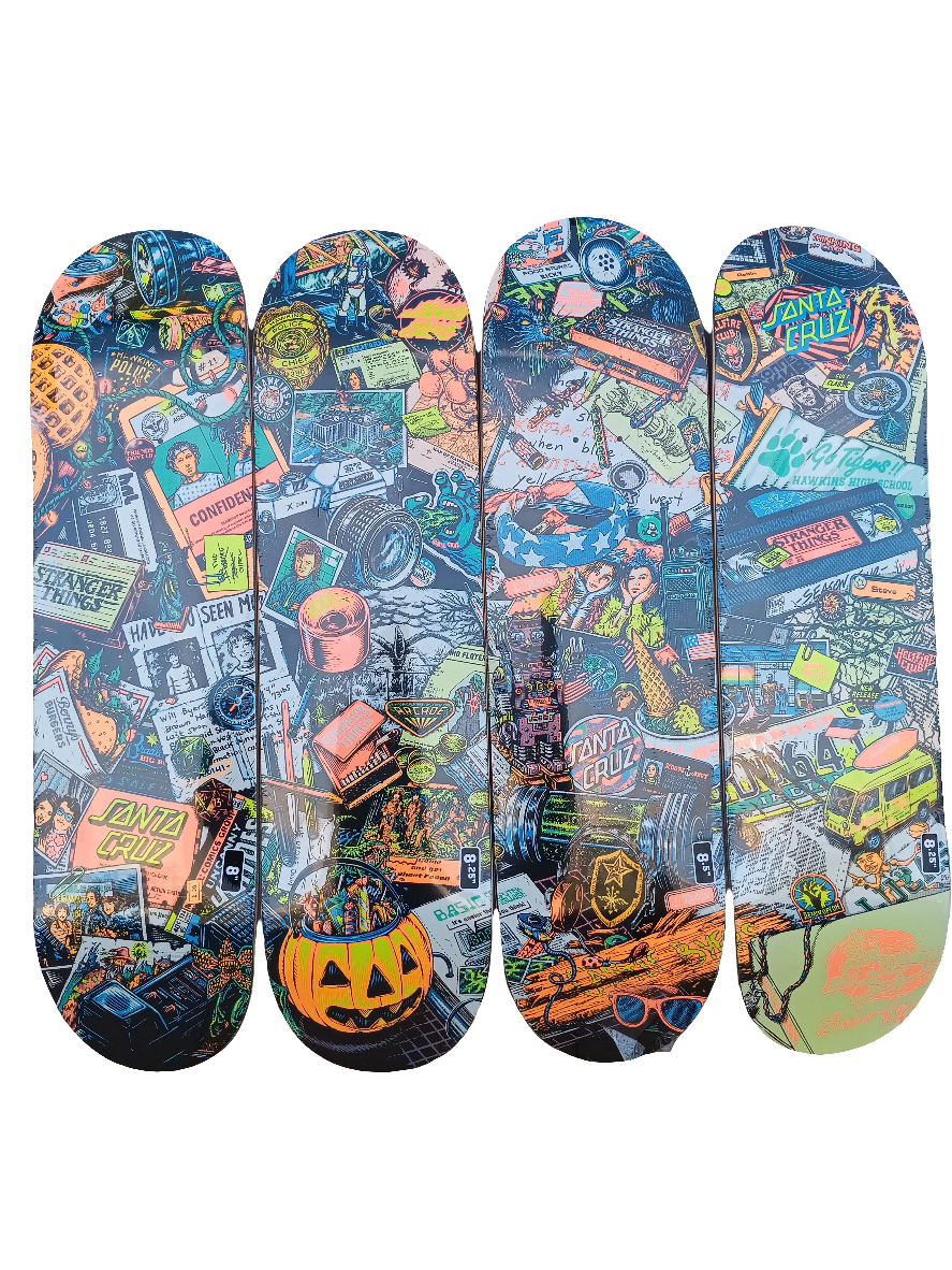 SANTA CRUZ STRANGER THINGS SEASON4 デッキ Santa Cruz Stranger Things 4 Deck Series Size 8.0