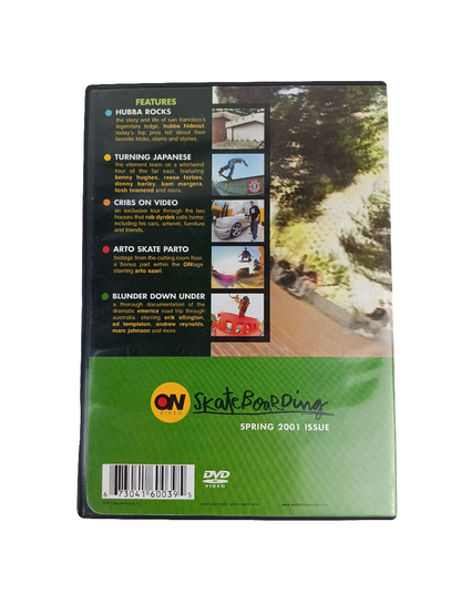 On Skateboarding Spring 2001 Issue Sealed DVD Video