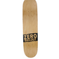 Zero Uncle Sam Bailout Natural Woodgrain Black Size 8.25" Vintage NOS Deck