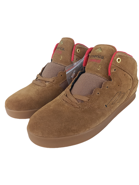 Emerica The Reynolds Brown Gum US Mens Size 10.0 Shoes