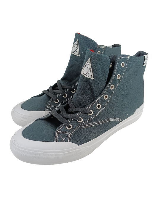 Huf Classic Hi Black Canvas VC52009 Size 9.5 Shoes