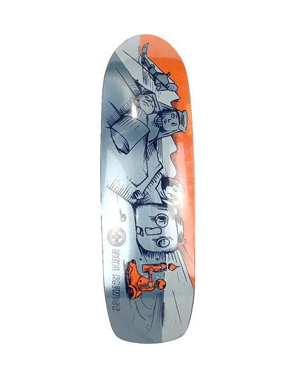 Black Label Emergency Neil Blender Size 9.75 Vintage NOS Shaped Deck