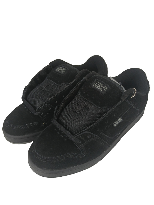 DVS Sanction Black Suede Size 8.5 Shoe