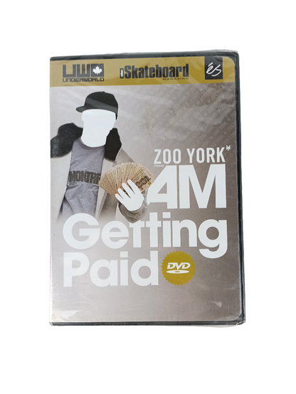Zoo York Presents Am Getting Paid International Amateur Skateboard Contest 2004 Sealed DVD Video