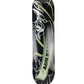 Hellrose Justin Roy Autographed Scroll Black White Olive Green Size 7.4" Vintage NOS Deck