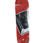 Foundation Skate Bible Graphic Red Black White Size 8 Skateboard Deck