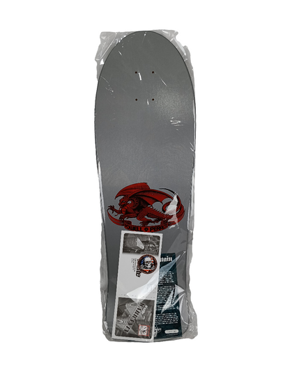 Powell Peralta Bones Brigade Lance Mountain Silver Blue Series 12 Size 10 Vintage NOS Re-Issue Deck