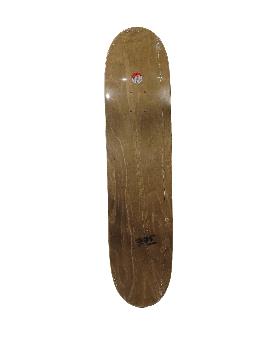 Baker Bryan Herman Artsy Fartsy Series - Flying High Hot Air Balloon Black/Yellow/Red Size 7.75" Vintage NOS Deck