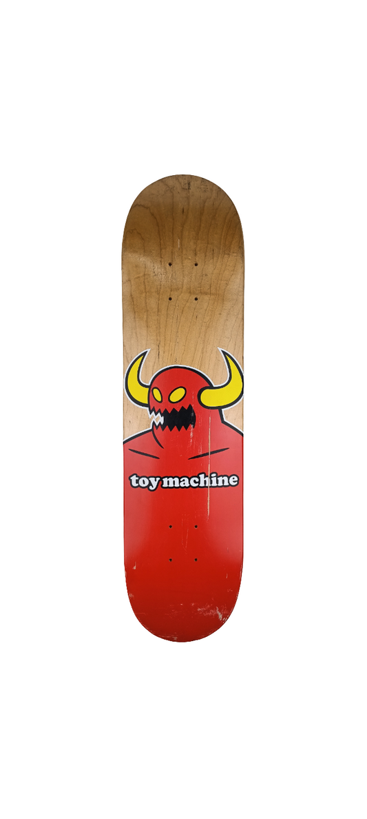 Toy Machine Devil Blank Red Size 7.78 Skateboard Deck