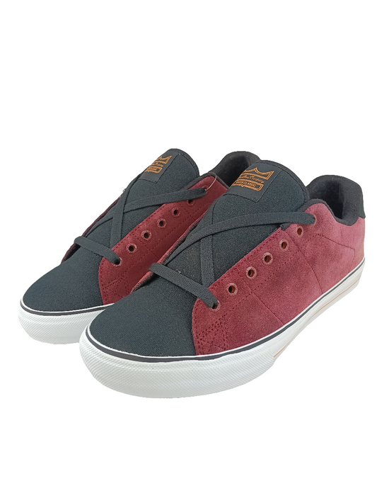 DVS Gavin CT Tim Gavin Sample Box Burgundy Black Suede Size 9.5 Shoes