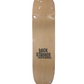 Back Stabber Cut Off Legs Grey Black Size 8.5 Skateboard Deck