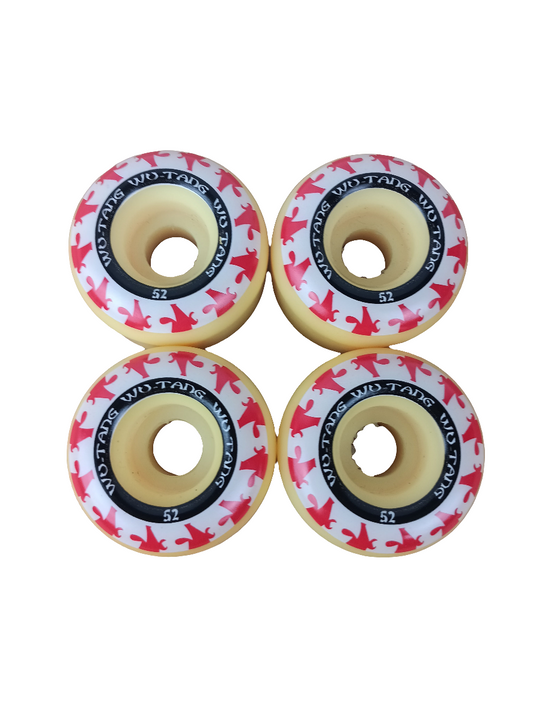 Wu-Tang Black Red White Size 52MM Vintage NOS Wheels